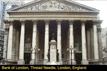 Bank of London, Threadneedle, London, England